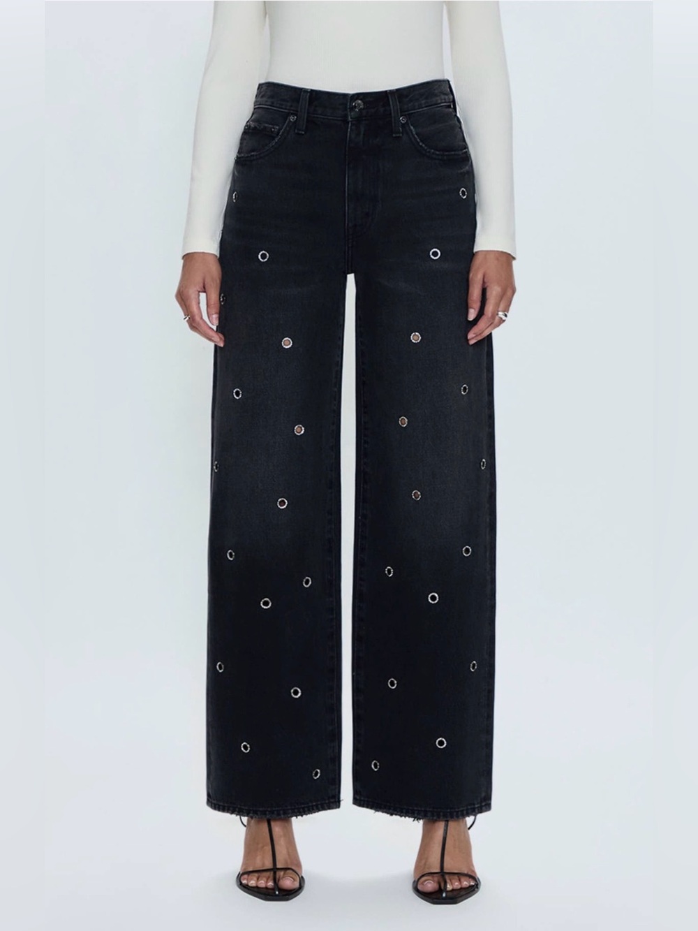 Pistola Hendrix High Rise Baggy Wide Leg Jeans